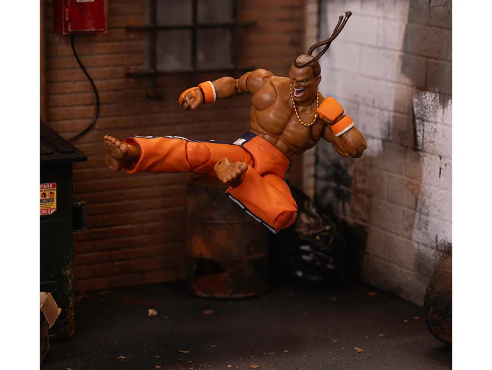 Dee Jay 6" Moveable Figure with Accessories and Alternate Head and Hands "Ultra Street Fighter II: The Final Challengers" (2017) Video Game Model by Jada