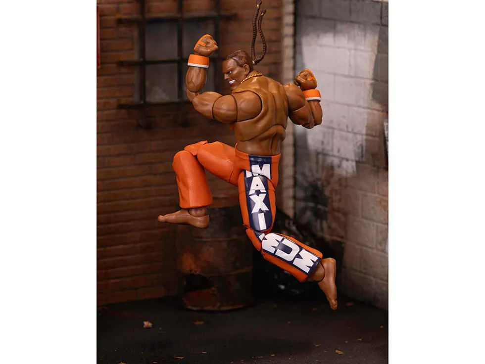 Dee Jay 6" Moveable Figure with Accessories and Alternate Head and Hands "Ultra Street Fighter II: The Final Challengers" (2017) Video Game Model by Jada