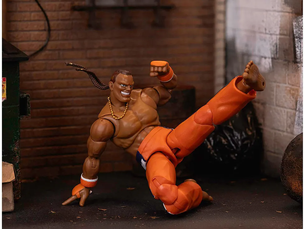 Dee Jay 6" Moveable Figure with Accessories and Alternate Head and Hands "Ultra Street Fighter II: The Final Challengers" (2017) Video Game Model by Jada