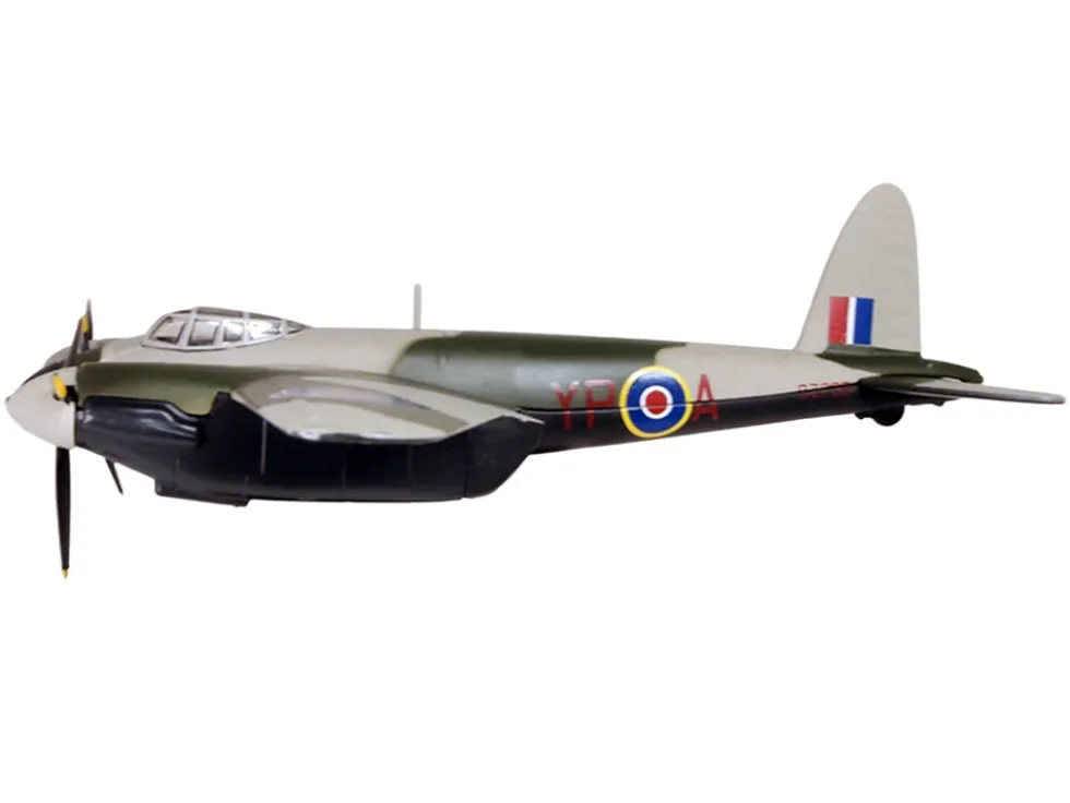 De Havilland Mosquito NF MKII Aircraft "Wing Commander Peter G. Wykeham-Barnes, No. 23 Squadron, Luqa, Malta" (1943) Royal Air Force "Oxford Aviation" Series 1/72 Diecast Model Airplane by Oxford Diecast
