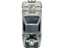 DeLorean DMC Time Machine Brushed Metal Back to the Future Part III 1990 Movie Hollywood Rides Series 1/32 Diecast Model Car Jada 32290
