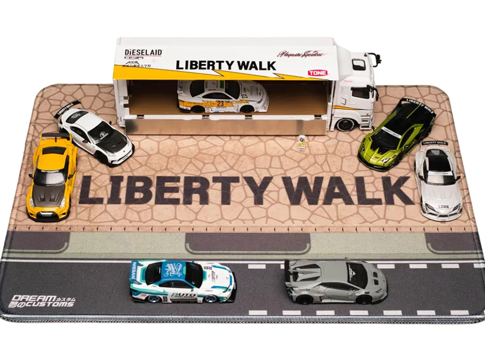 Desktop Display Mat "Liberty Walk" by Dream Customs