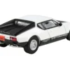1972 De Tomaso Pantera White and Black 1/64 Diecast Model Car by Paragon Models