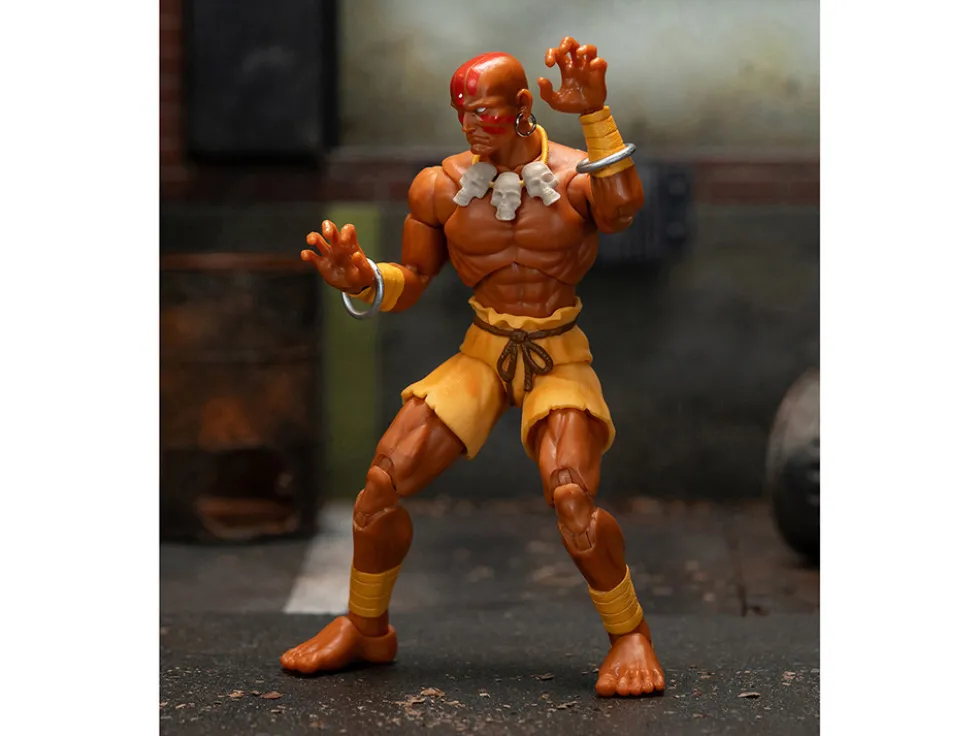 Dhalsim 6" Moveable Figure with Alternate Head and Limbs "Ultra Street Fighter II: The Final Challengers" (2017) Video Game Model by Jada