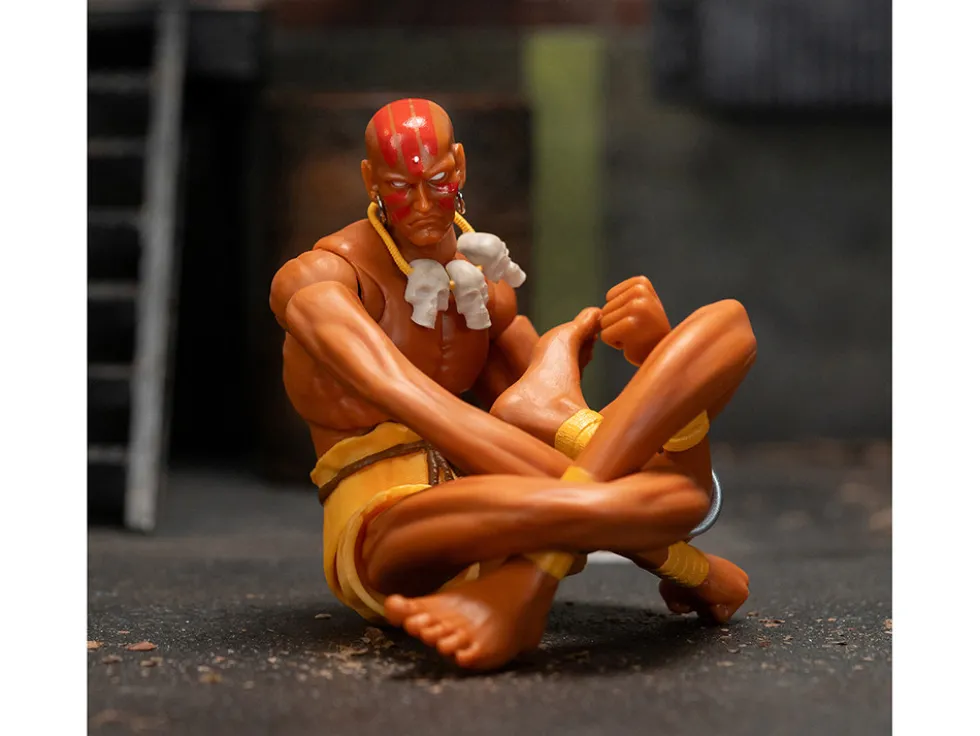 Dhalsim 6" Moveable Figure with Alternate Head and Limbs "Ultra Street Fighter II: The Final Challengers" (2017) Video Game Model by Jada