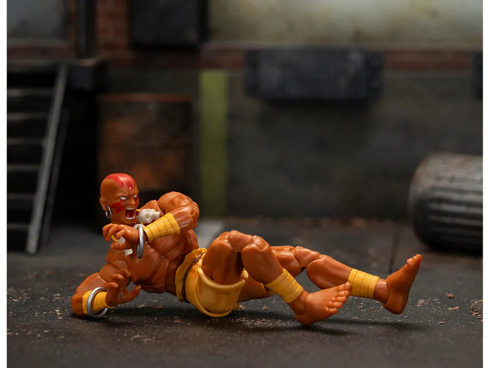 Dhalsim 6" Moveable Figure with Alternate Head and Limbs "Ultra Street Fighter II: The Final Challengers" (2017) Video Game Model by Jada