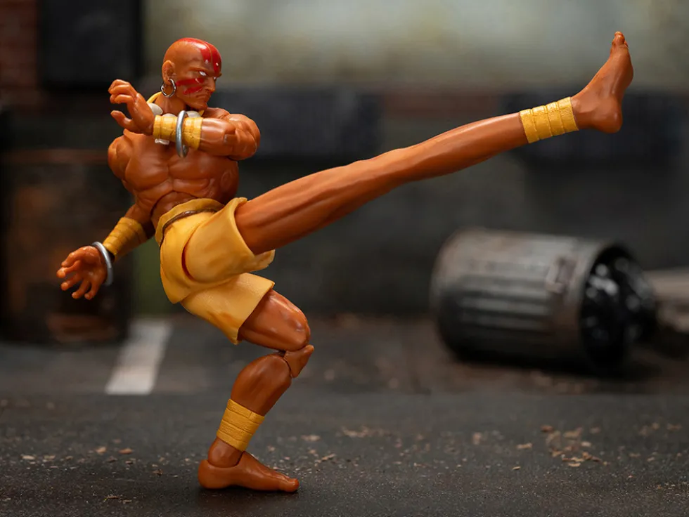 Dhalsim 6" Moveable Figure with Alternate Head and Limbs "Ultra Street Fighter II: The Final Challengers" (2017) Video Game Model by Jada