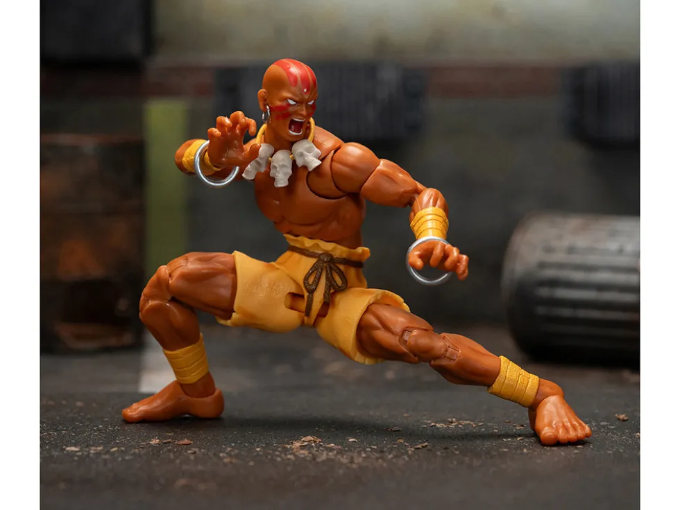 Dhalsim 6" Moveable Figure with Alternate Head and Limbs "Ultra Street Fighter II: The Final Challengers" (2017) Video Game Model by Jada