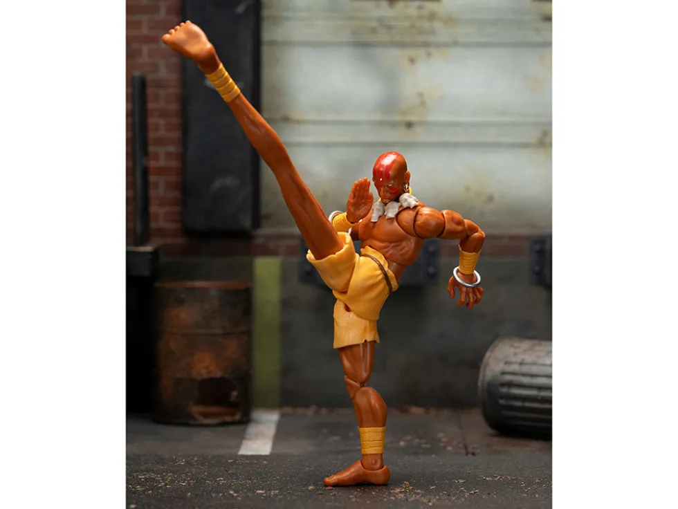 Dhalsim 6" Moveable Figure with Alternate Head and Limbs "Ultra Street Fighter II: The Final Challengers" (2017) Video Game Model by Jada