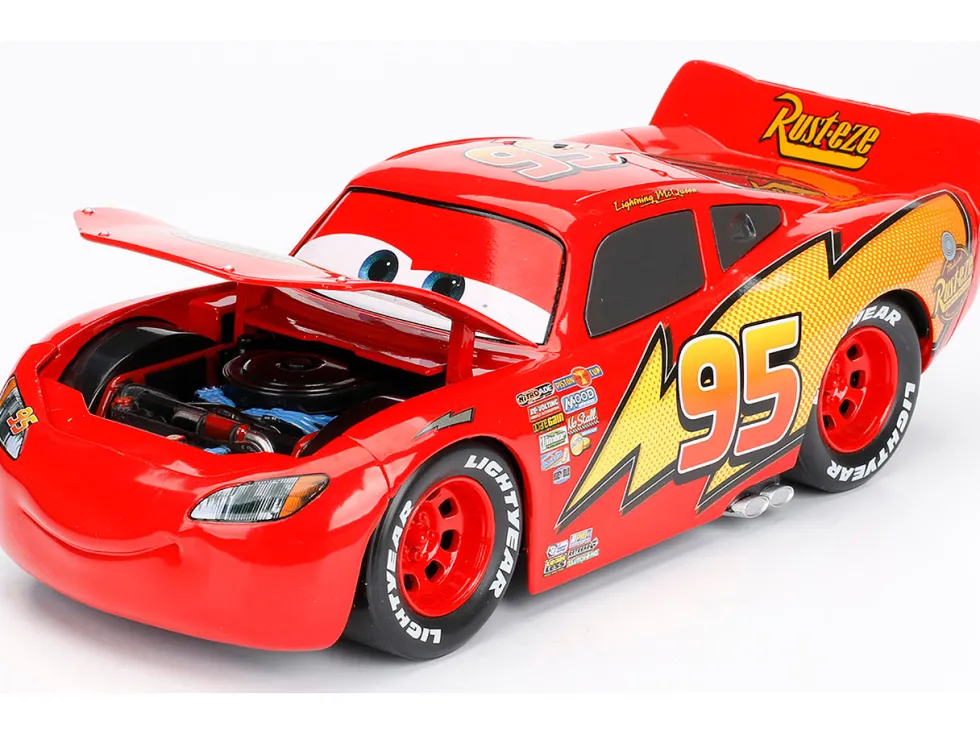 Disney Pixar "Cars" Movie Lightning McQueen Diecast Model Car Jada 98099