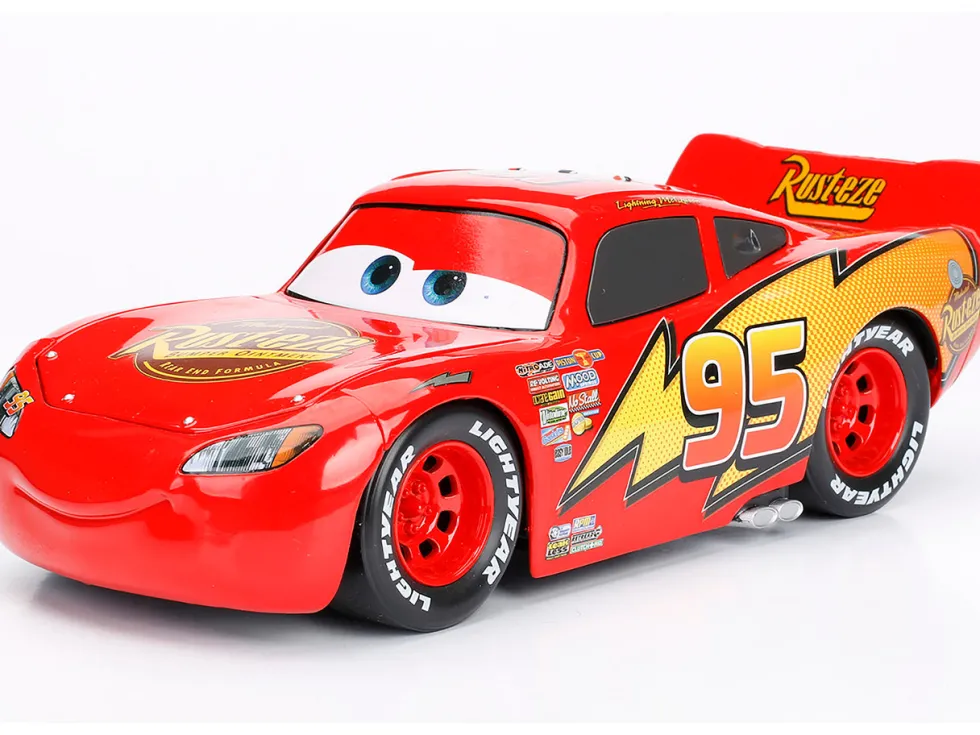 Disney Pixar "Cars" Movie Lightning McQueen Diecast Model Car Jada 98099