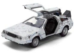 DMC DeLorean Time Machine Brushed Metal (Frost Version) 