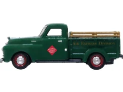 1948 Dodge B 1B Pickup Truck Green Railway Express Agency 1/87 (HO) Scale Diecast Model Car Oxford Diecast 87DP48004