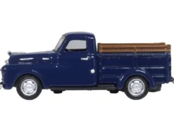 1948 Dodge B-1B Pickup Truck Waterway Blue 1/87 (HO) Scale Diecast Model Car by Oxford Diecast