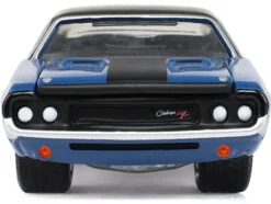 1970 Dodge Challenger Blue with Black Top