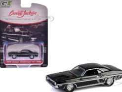 1970 Dodge Challenger R/T 440 Black with White Stripes