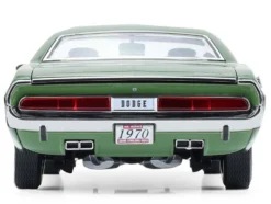 1970 Dodge Challenger R/T Hemi F8 Green with Black Stripes and Green Interior