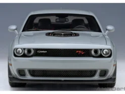 2022 Dodge Challenger R T Scat Pack Widebody Smoke Show Gray 1/18 Model Car Autoart 71774