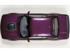 2022 Dodge Challenger R/T Scat Pack Widebody Hellraisin Purple Metallic 1/18 Model Car Autoart 71771