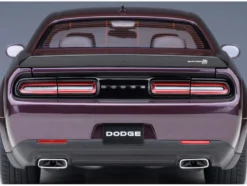 2022 Dodge Challenger R/T Scat Pack Widebody Hellraisin Purple Metallic 1/18 Model Car Autoart 71771