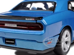2008 Dodge Challenger SRT8 Blue 1/24 Diecast Model Car Maisto 31280