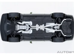 2022 Dodge Challenger SRT Jailbreak F8 Green with Carbon Stripes 1/18 Model Car by Autoart