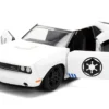 2012 Dodge Challenger SRT8 "Stormtrooper" Livery White with Graphics "Star Wars" Franchise "Hollywood Rides" Series 1/32 Diecast Model Car by Jada