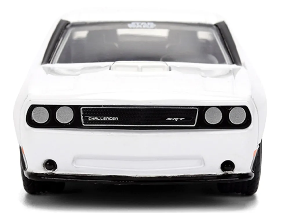 2012 Dodge Challenger SRT8 "Stormtrooper" Livery White with Graphics "Star Wars" Franchise "Hollywood Rides" Series 1/32 Diecast Model Car by Jada