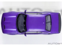 2023 Dodge Challenger SRT Super Stock Plum Crazy Purple 1/18 Model Car by Autoart