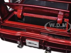 1969 Dodge Charger Daytona Red Fast & Furious 7 2015 Movie 1/24 Diecast Model Car Jada 97060