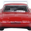 1969 Dodge Charger Daytona Red with White Stripe 1/87 (HO) Scale Diecast Model Car by Oxford Diecast