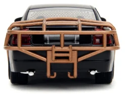 2006 Dodge Charger Matt Black with Outer Cage Fast & Furious Series 1/32 Diecast Model Car Jada 33374
