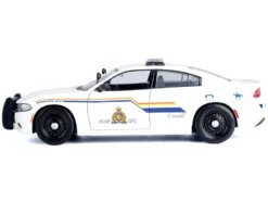 2023 Dodge Charger Pursuit Police Car "RCMP (Royal Canadian Mounted Police)" White "Law Enforcement and Public Service" Series 1/24 Diecast Model Car by Motormax