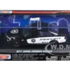 2011 Dodge Charger Pursuit Police Car In Display Showcase 1/43 Diecast Model Car Motormax 79463