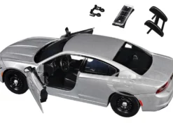 2023 Dodge Charger Pursuit Police Car Silver Metallic 