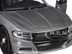 2023 Dodge Charger Pursuit Police Car Gray Metallic 