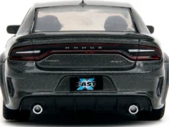 2021 Dodge Charger SRT Hellcat Gray Metallic Fast X 2023 Movie Fast & Furious Series 1/32 Diecast Model Car Jada 34473