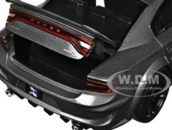 2021 Dodge Charger SRT Hellcat Gray Metallic Fast & Furious Series 1/24 Diecast Model Car Jada 34472