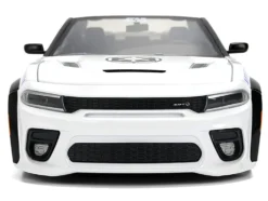 2021 Dodge Charger SRT Hellcat White with Graphics and Stormtrooper Figure 
