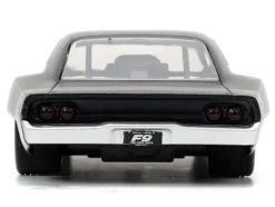 1968 Dodge Charger Widebody Matt Black with Bronze Tail Stripe
