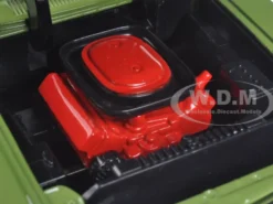 1969 Dodge Coronet Super Bee Green 1/24 Diecast Model Car Motormax 73315