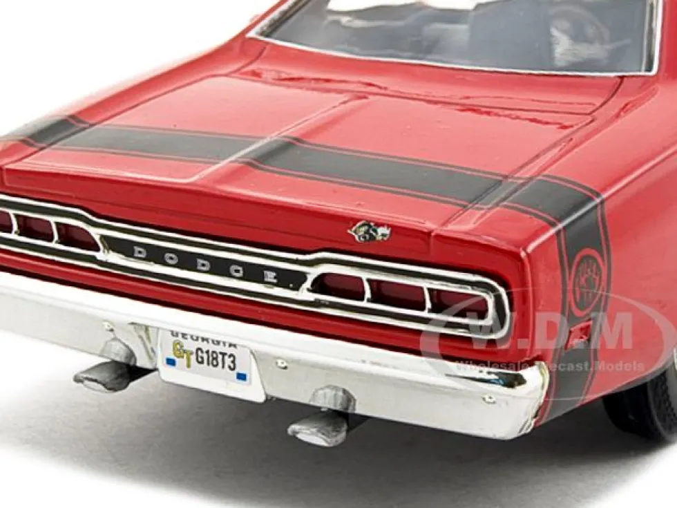 1969 Dodge Coronet Super Bee Red 1/24 Diecast Model Car Motormax 73315