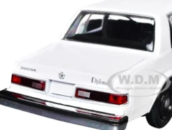 1986 Dodge Diplomat Police Car Unmarked White 