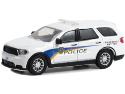 2017 Dodge Durango White "Kennedy Space Center" (KSC) Security Police Traffic Enforcement "Hobby Exclusive" 1/64 Diecast Model Greenlight 30285