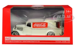 1934 Dodge KH-32 Streamline Fountain Truck Coca Cola Cream 1/43 Diecast Model Car Motor City Classics 443934