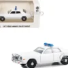 1977-78 Dodge Monaco Police Pursuit White with Light Bar "Hot Pursuit - Hobby Exclusive" Series 1/64 Diecast Model Car by Greenlight