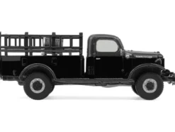 1946 Dodge Power Wagon Fire Truck Black "Black Bandit" Series 30 1/64 Diecast Model Car by Greenlight