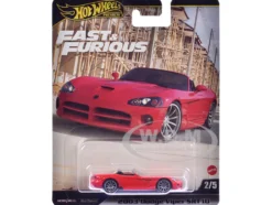 2003 Dodge Viper SRT10 Red "The Fast and the Furious: Tokyo Drift" (2006) Movie "Fast & Furious" Series Diecast Model Car by Hot Wheels