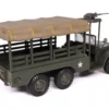 Dodge WC63 Weapons Carrier with Canvas Top Olive Drab "United States Army" 1/43 Diecast Model by Militaria Die Cast