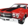 Dom's Chevrolet Chevelle SS Red "Fast & Furious" Movie 1/24 Diecast Model Car Jada 97193
